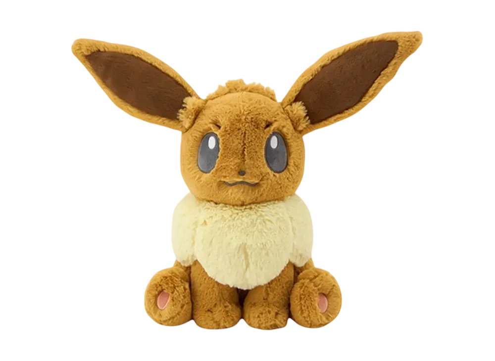 The Pokemon Company -Pokemon- Fluffy Plush Eevee
