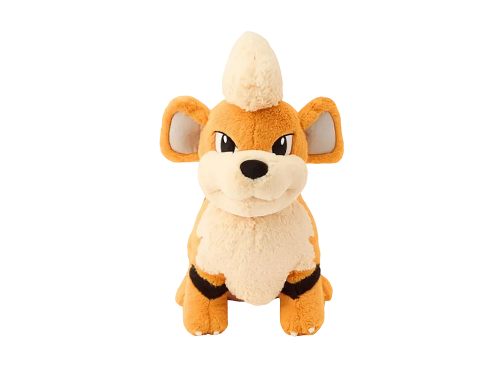 The Pokemon Company -Pokemon- Sitting Plush Growlithe