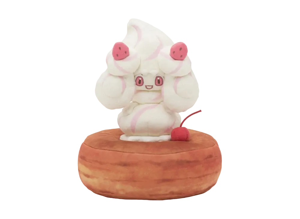 The Pokemon Company -Pokemon- Komeda Coffee Shop x Pokemon Center Nagoya Plush Alcremie Shiro Noir Style