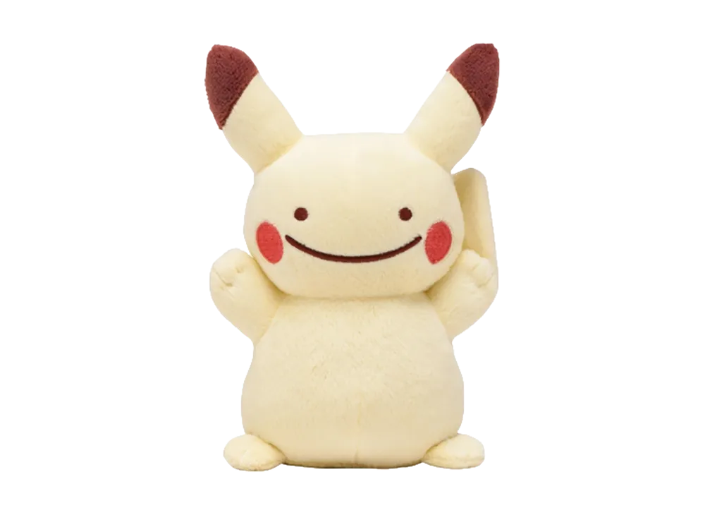 The Pokemon Company -Pokemon- Transform! Ditto Plush – Pikachu