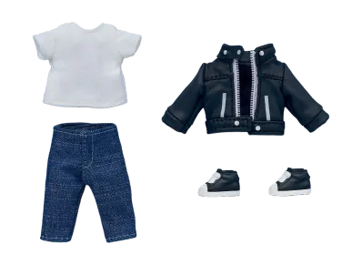 Good Smile Company "Nendoroid Doll" -Nendoroid Doll- Outfit Set: Leather Jacket (Black)