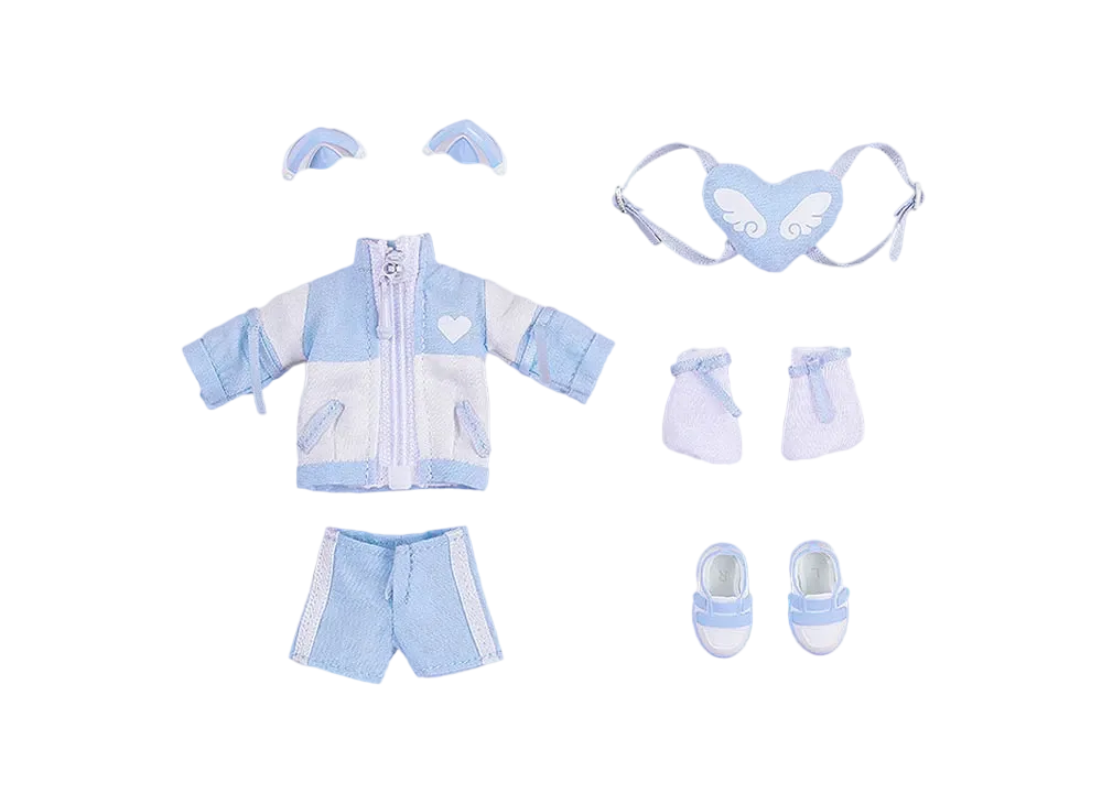 Good Smile Company "Nendoroid Doll" Outfit Set: Subculture Fashion Tracksuit (Pink/Blue)