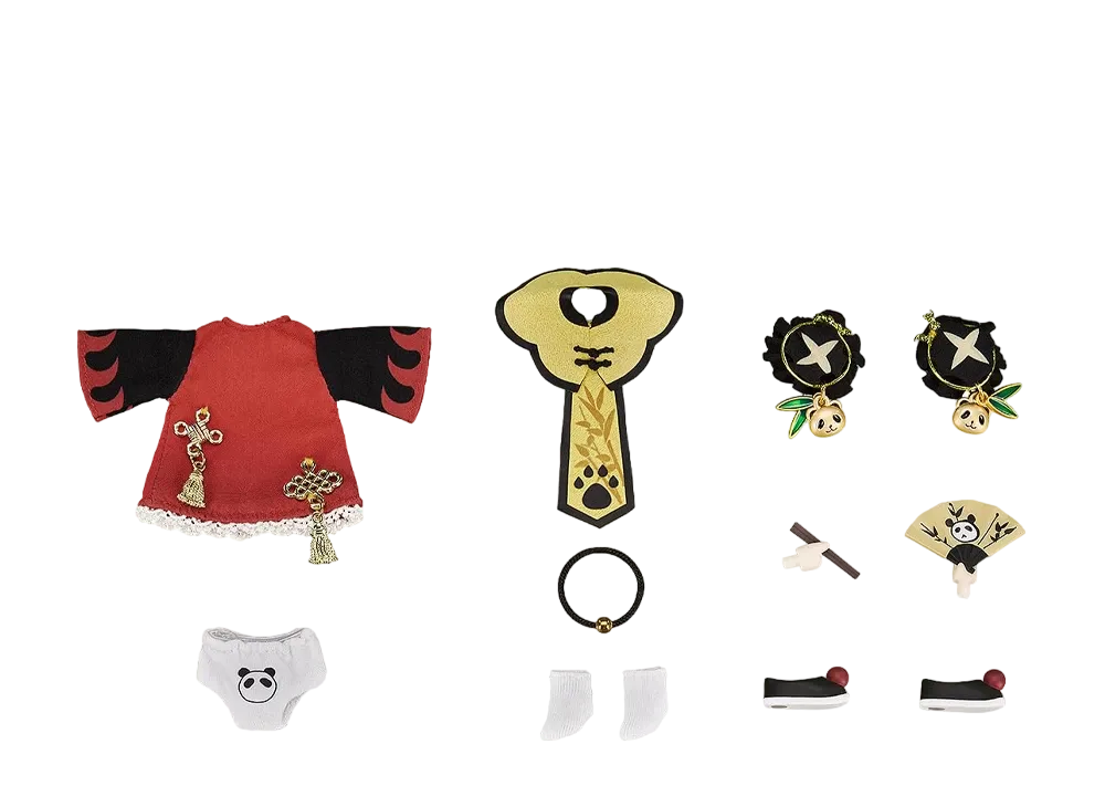Good Smile Company / Good Smile Arts Shanghai "Nendoroid Doll" -Nendoroid Doll- Outfit Set: Chinese-Style Panda Hot Pot - Star Anise