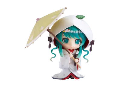 Good Smile Company "Nendoroid" -Character Vocal Series- 303 Snow Miku: Strawberry White Kimono Ver.