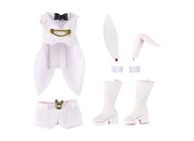 Good Smile Company "Nendoroid Doll" -Nendoroid Doll- Outfit Set: Bunny Suit (White)