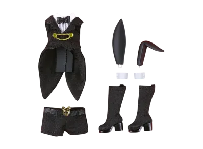 Good Smile Company "Nendoroid Doll" -Nendoroid Doll- Outfit Set: Bunny Suit (Black)