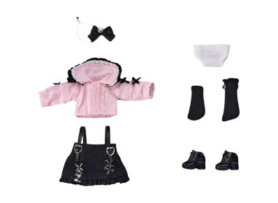 Good Smile Company "Nendoroid Doll" -Nendoroid Doll- Outfit Set: Suspender Skirt Set (Pink & Black)