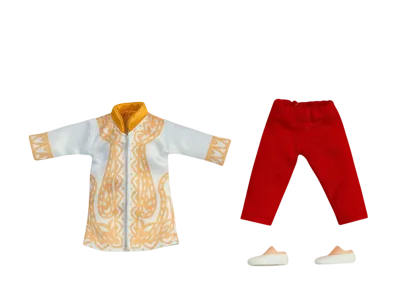 Good Smile Company "Nendoroid Doll" -Nendoroid Doll- Outfit Set: World Tour India - Boy (White)