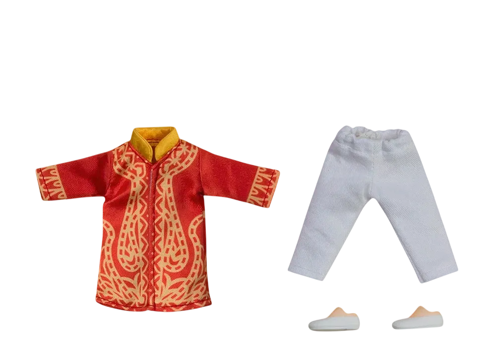 Good Smile Company "Nendoroid Doll" -Nendoroid Doll- Outfit Set: World Tour India - Boy (Red)