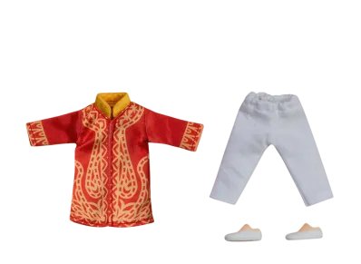 Good Smile Company "Nendoroid Doll" -Nendoroid Doll- Outfit Set: World Tour India - Boy (Red)