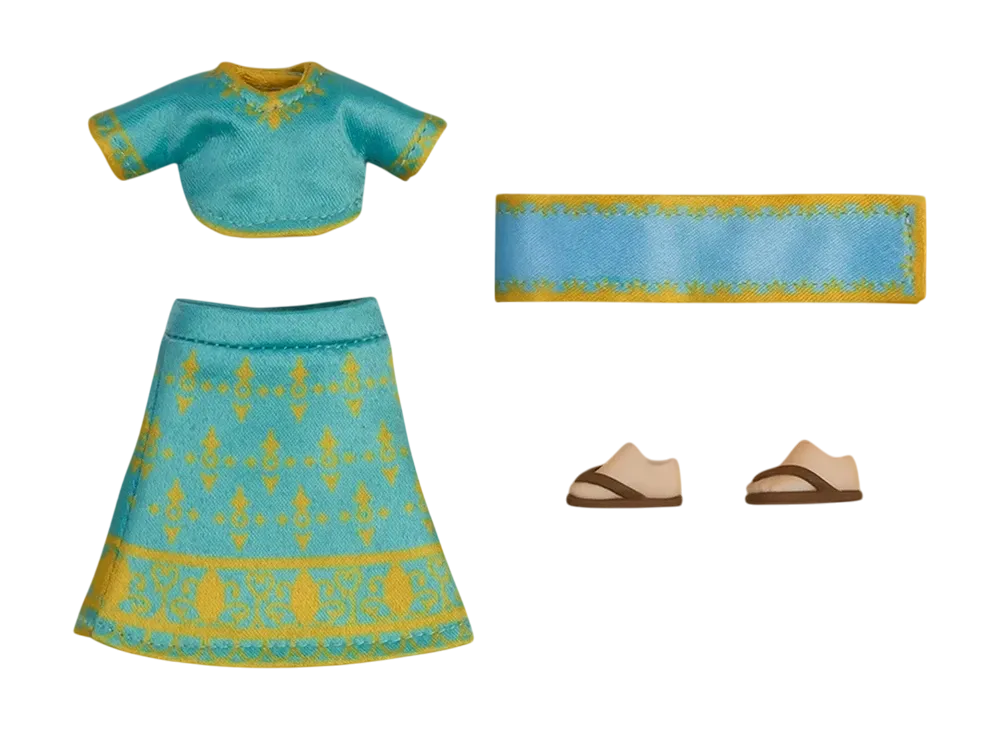 Good Smile Company "Nendoroid Doll" -Nendoroid Doll- Outfit Set: World Tour India - Girl (Mint)