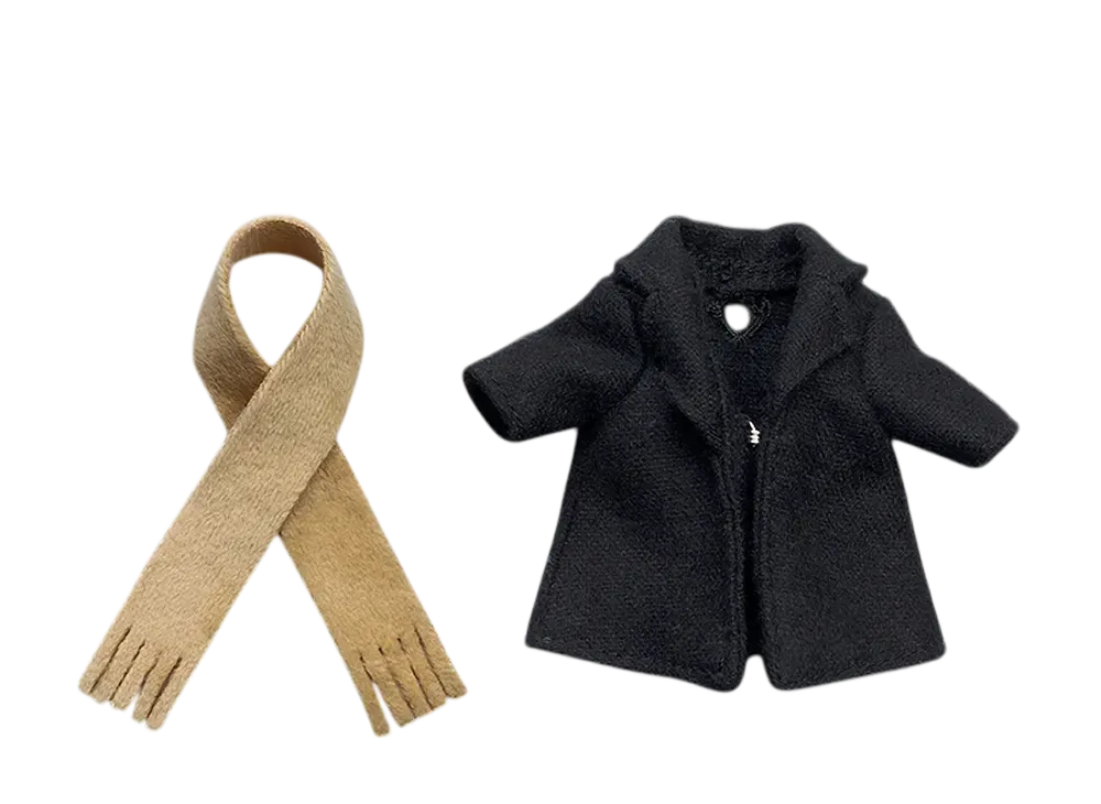 Good Smile Company "Nendoroid Doll" -Nendoroid Doll- Coat & Scarf (Black)