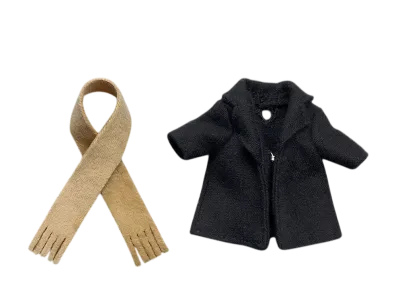 Good Smile Company "Nendoroid Doll" -Nendoroid Doll- Coat & Scarf (Black)
