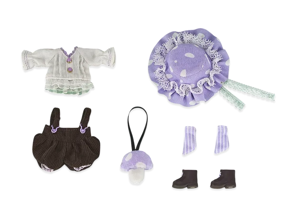 Good Smile Company "Nendoroid Doll" Outfit Set: Mushroom - Boy (Purple)