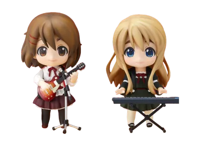 Good Smile Company "Nendoroid" -K-ON!- 110 K-ON! Yui and Tsumugi: Live Stage Set