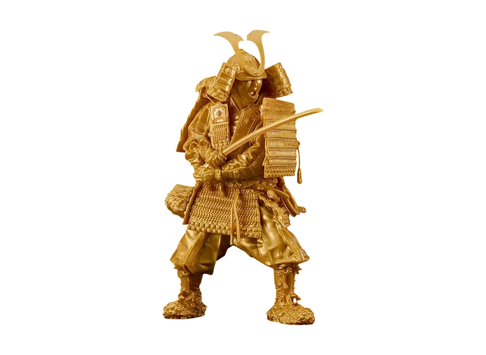 Max Factory "PLAMAX" 1/12 Kamakura Period Armored Warrior: Gold Color Edition