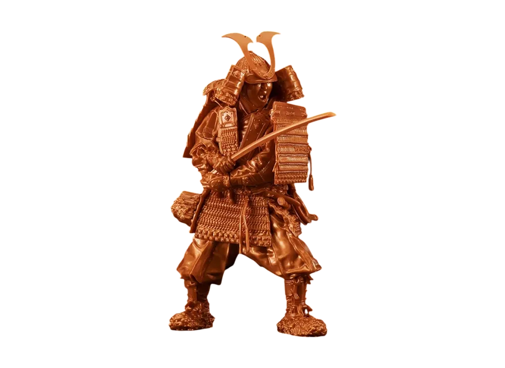 Max Factory "PLAMAX" 1/12 Kamakura Period Armored Warrior: Copper Color Edition