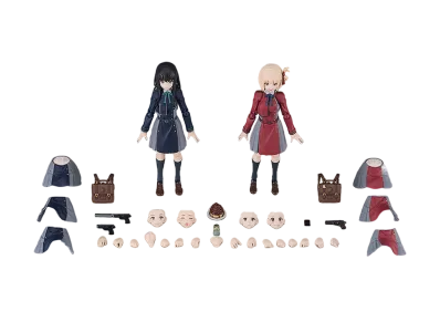 Max Factory / TOMYTEC "figma" -Lycoris Recoil- Chisato Nishikigi & Takina Inoue Set
