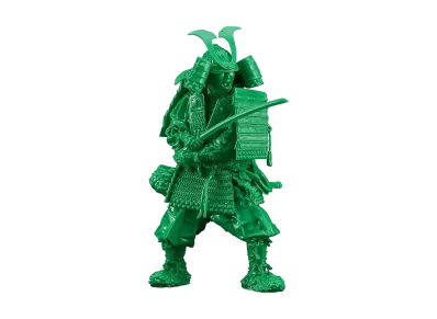 Max Factory "PLAMAX" 1/12 Kamakura Period Armored Warrior: Green Color Edition