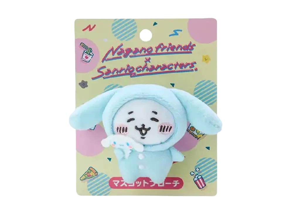 サンリオ ちいかわ ナガノフレンズ×サンリオキャラクターズ マスコット