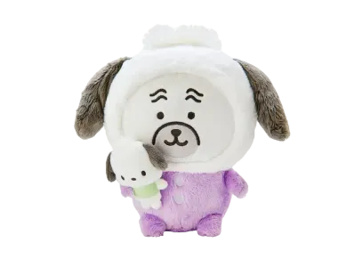 Sanrio -Chiikawa- Nagano Friends x Sanrio Characters Plush (Pug-San x Pochacco)