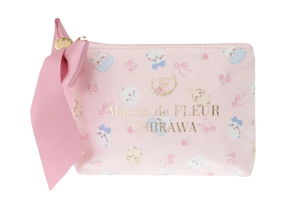 BANDAI -Chiikawa- Chiikawa Maison De Fleur Total Pattern Pouch