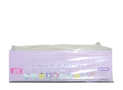 Sanrio Chiikawa Secret Flocked Mascot Charm 1Box