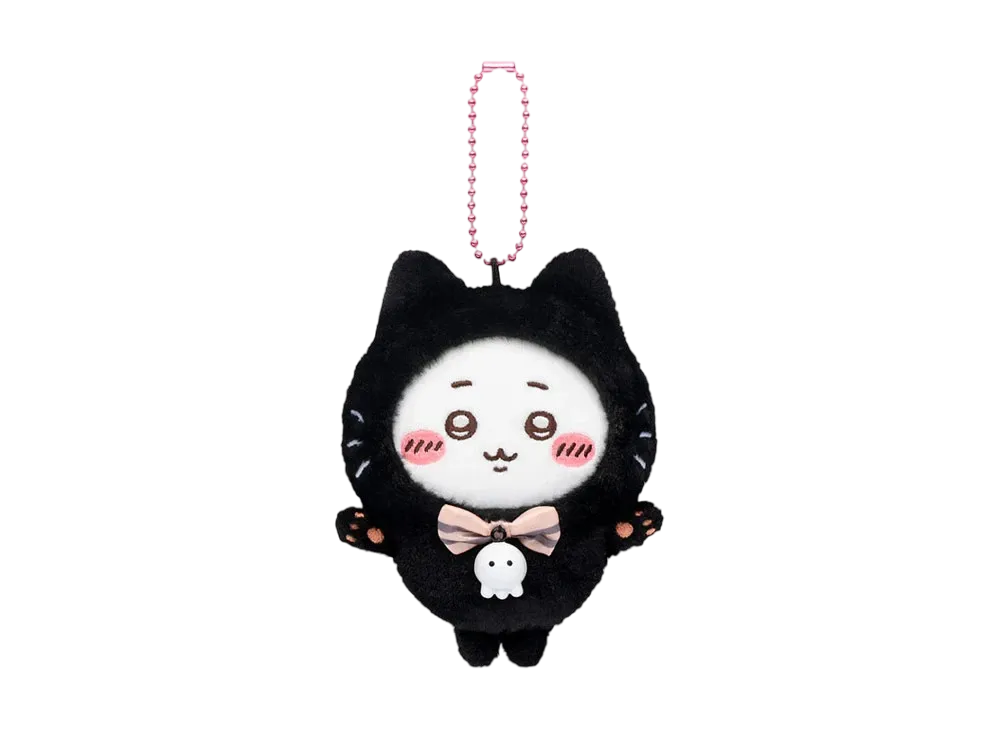 Gray Parka Service -Chiikawa- Chikawa Black Cat Mascot (Chikawa)