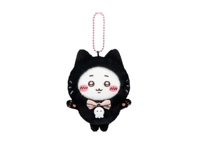 Gray Parka Service -Chiikawa- Chikawa Black Cat Mascot (Chikawa)