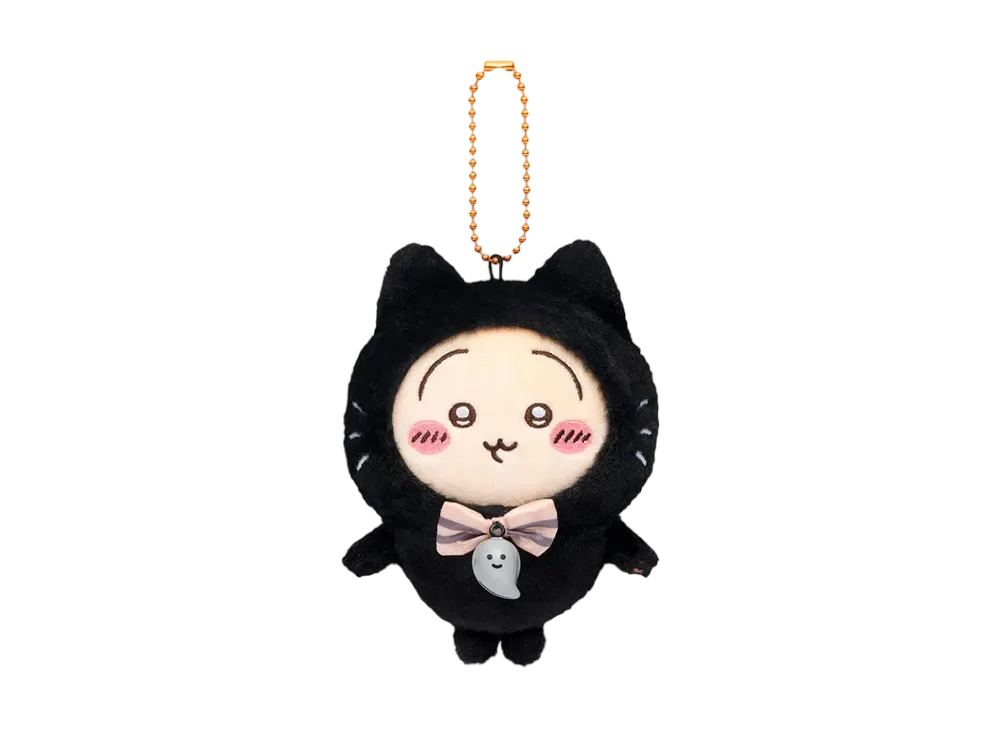 Gray Parka Service -Chiikawa- Chikawa Black Cat Mascot (Rabbit)