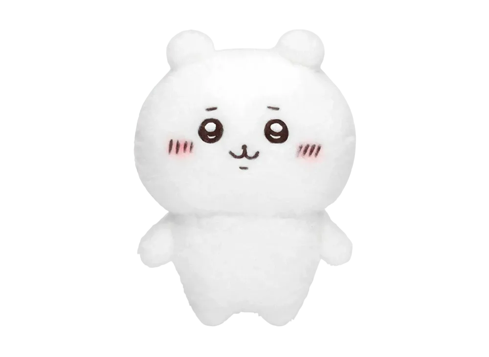 Gray Parka Service -Chikawa- Chikawa Hoho Hojou Stuffed toy S (standing pose Chikawa)