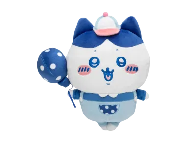 Gray Parka Service -Chikawa- Chiikawa Waku Waku Yenchi Plush S (Hachiware)