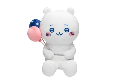 Gray Parka Service -Chikawa- Chikawa Waku Waku Yenchi Plush toy S