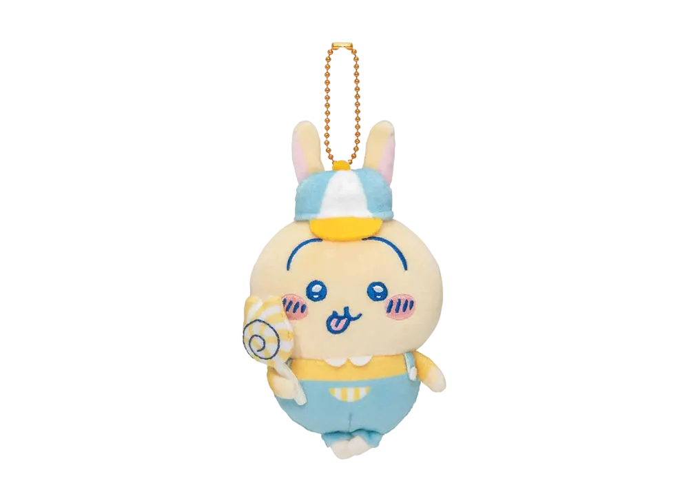 Gray Parka Service -Chikawa- Chiikawa Waku Waku Yenchi Petit Mini Mascot (Rabbit)