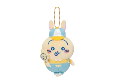 Gray Parka Service -Chikawa- Chiikawa Waku Waku Yenchi Petit Mini Mascot (Rabbit)