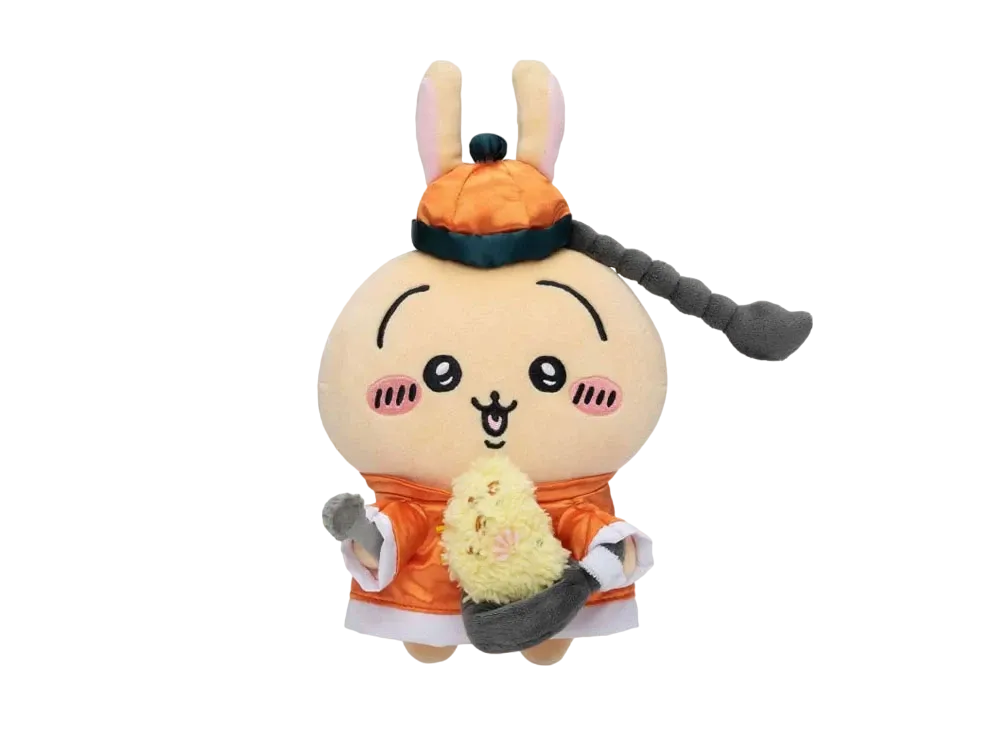 Gray Parka Service -Chikawa- Chikawa Ryoten Come (Rai Rai) Stuffed animal S (Rabbit)