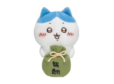 Gray Parka Service -Chikawa- A stuffed animal to watch from the Chikawa desktop (reward bag Hachiware)