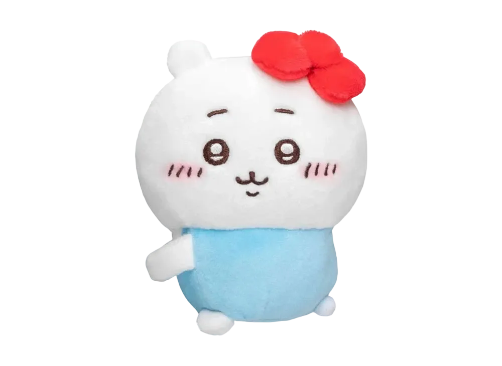 Gray Parka Service -Chikawa- Chikawa x Sanrio Characters Muscot (Chiikawa / Hello Kitty)