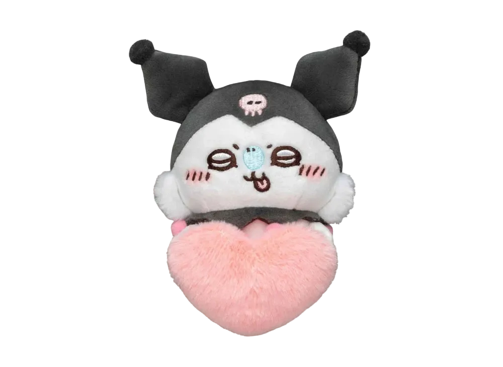 Gray Parka Service -Chikawa- Chikawa x Sanrio Characters Desktop (Momonga Kuromi)