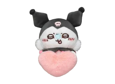 Gray Parka Service -Chikawa- Chikawa x Sanrio Characters Desktop (Momonga Kuromi)