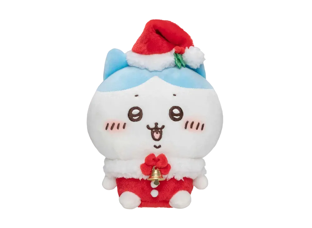 Gray Parka Service -Chikawa- It's Chikawa Santa! Stuffed animal S (Hachiware)