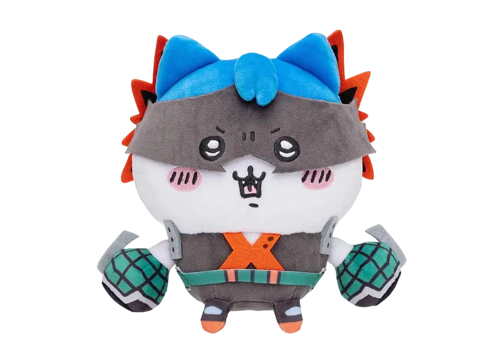 Gray Parka Service -Chikawa- My Hero Academia x Chikai Plush S (Katsumi Bakugo x Hachiware)