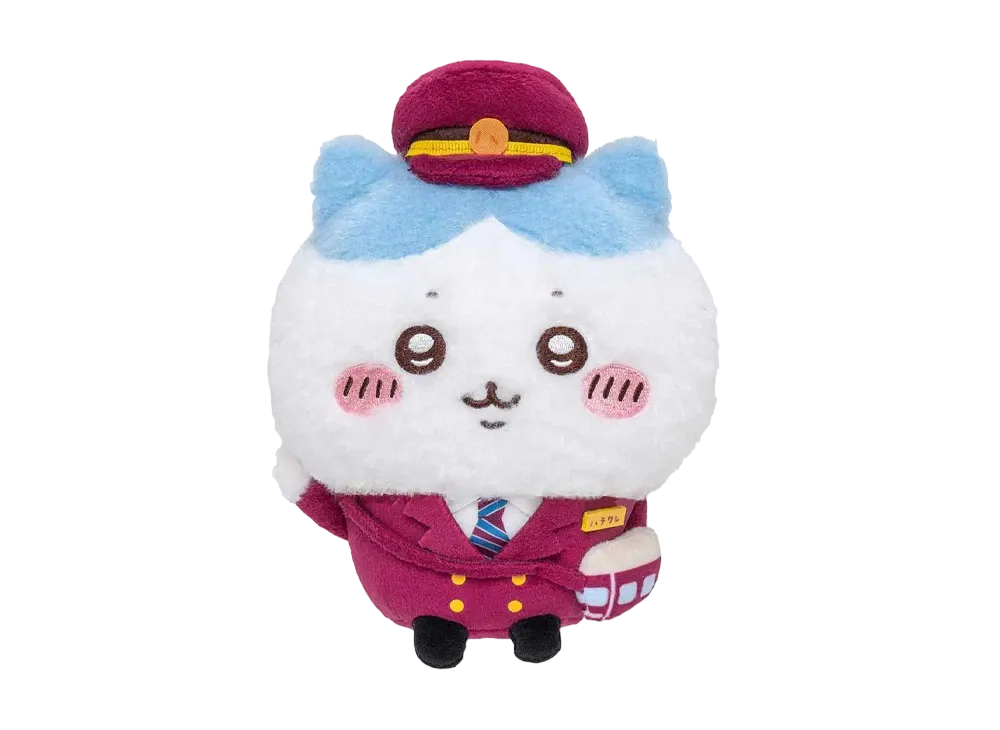 Gray Parka Service -Chikawa- Chikawa Hankyu Train Naho Hojou Plush S (Hachiware)