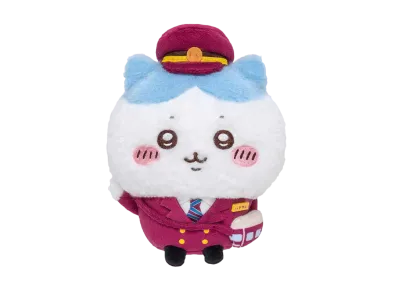 Gray Parka Service -Chikawa- Chikawa Hankyu Train Naho Hojou Plush S (Hachiware)