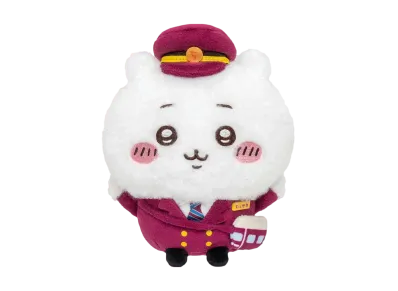 Gray Parka Service -Chikawa- Chiikawa Hankyu Train Naho Hojou Plush to Miss (Chikawa)