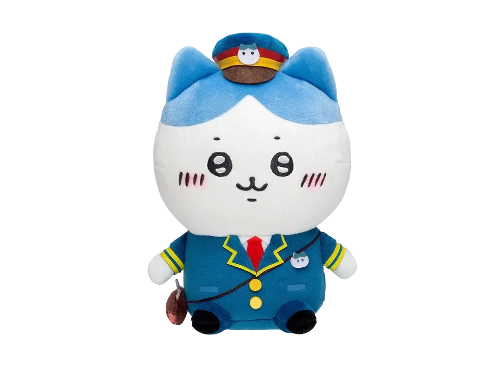 Gray Parka Service -Chikawa- Chikawa station staff stuffed animal S (Hachiware)
