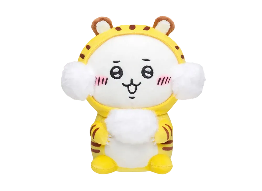 Gray Parka Service -Chikawa- Chiikawa Tora -san Plush toy S (Chikawa)