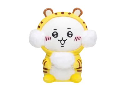 Gray Parka Service -Chikawa- Chiikawa Tora -san Plush toy S (Chikawa)