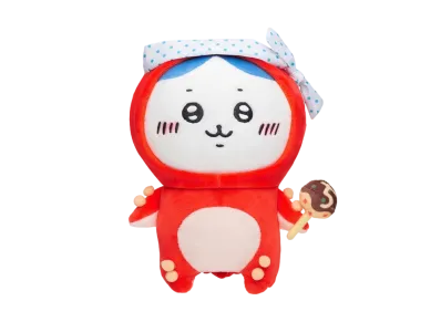 Gray Parka Service -Chikawa- Chikawatako -san Plush toy S (Hachiware)