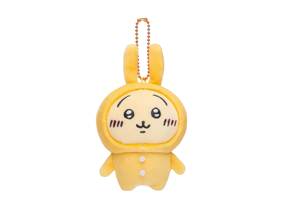Gray Parka Service -Chikawa- Chikawa Pajamabuchi Mini Mascot (Rabbit)